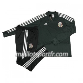 Mexique Ensemble Sweat d'entrainement 2018 Vert